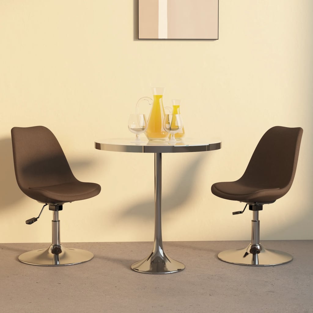Sillas De Comedor Giratorias 4 Unidades Tela