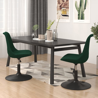Sillas De Comedor Giratorias 4 Unidades Terciopelo Color
