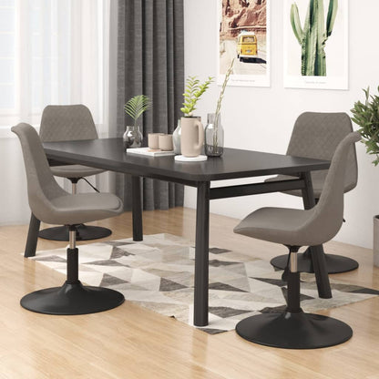 Sillas De Comedor Giratorias 4 Unidades Terciopelo Color