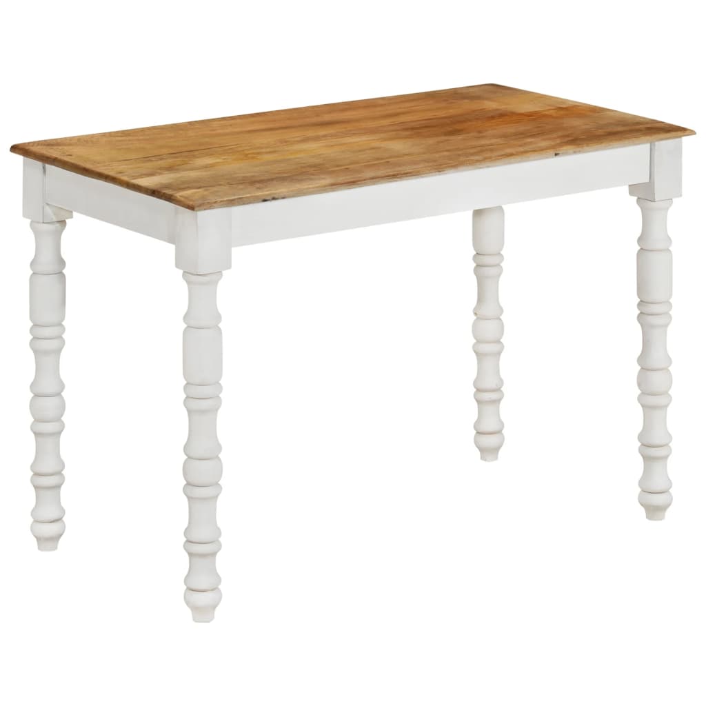 Mesa De Comedor Madera Maciza De Mango