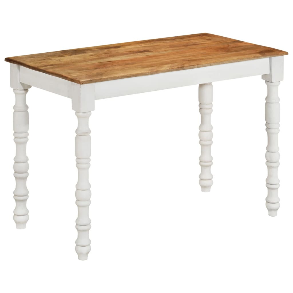 Mesa De Comedor Madera Maciza De Mango
