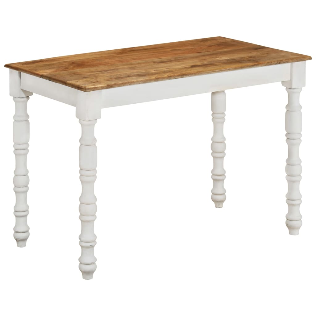 Mesa De Comedor Madera Maciza De Mango