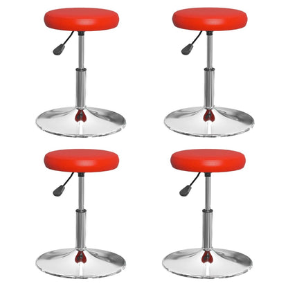 Sillas De Comedor 4 Unidades Cuero Sintético