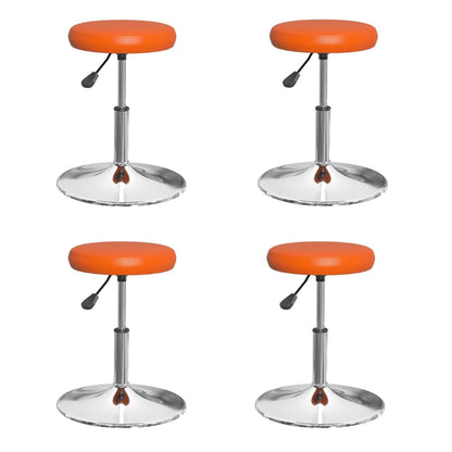 Sillas De Comedor 4 Unidades Cuero Sintético