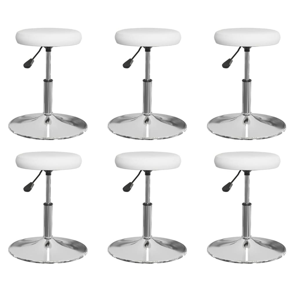 Sillas De Comedor 4 Unidades Cuero Sintético