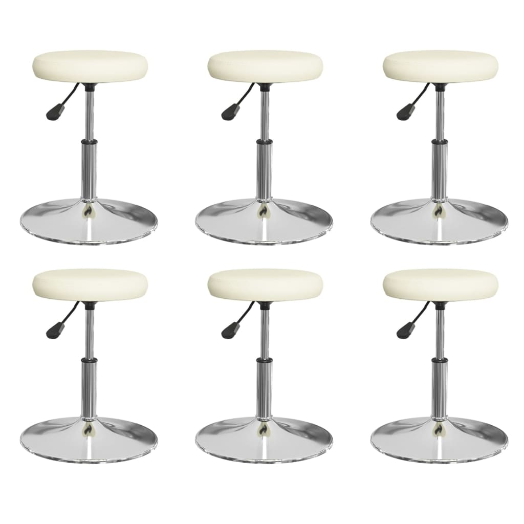 Sillas De Comedor 4 Unidades Cuero Sintético