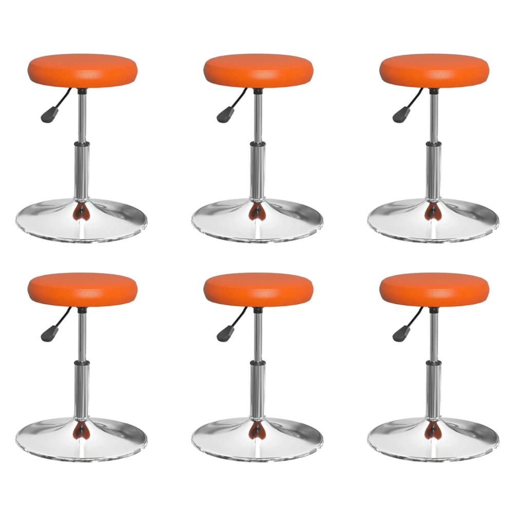 Sillas De Comedor 4 Unidades Cuero Sintético