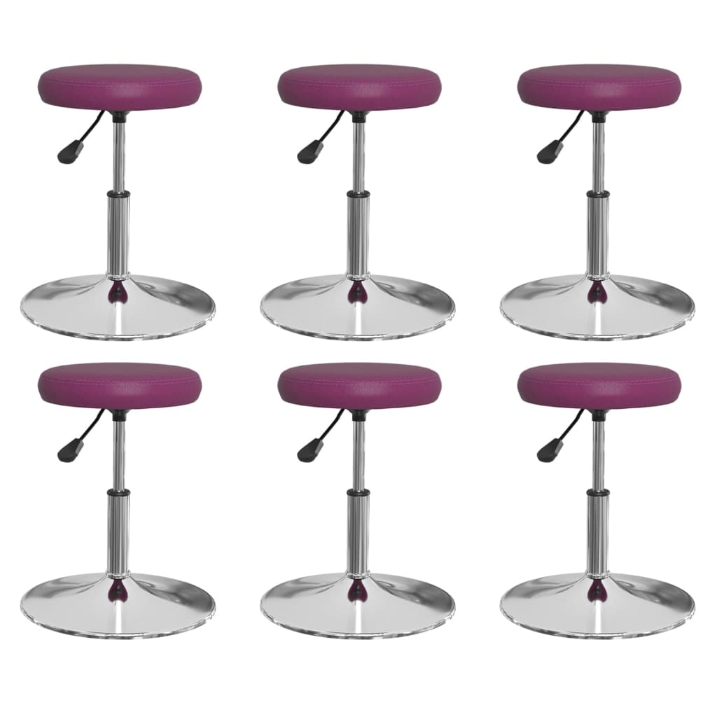 Sillas De Comedor 4 Unidades Cuero Sintético