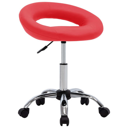 Silla De Comedor Giratoria De Cuero Sintética