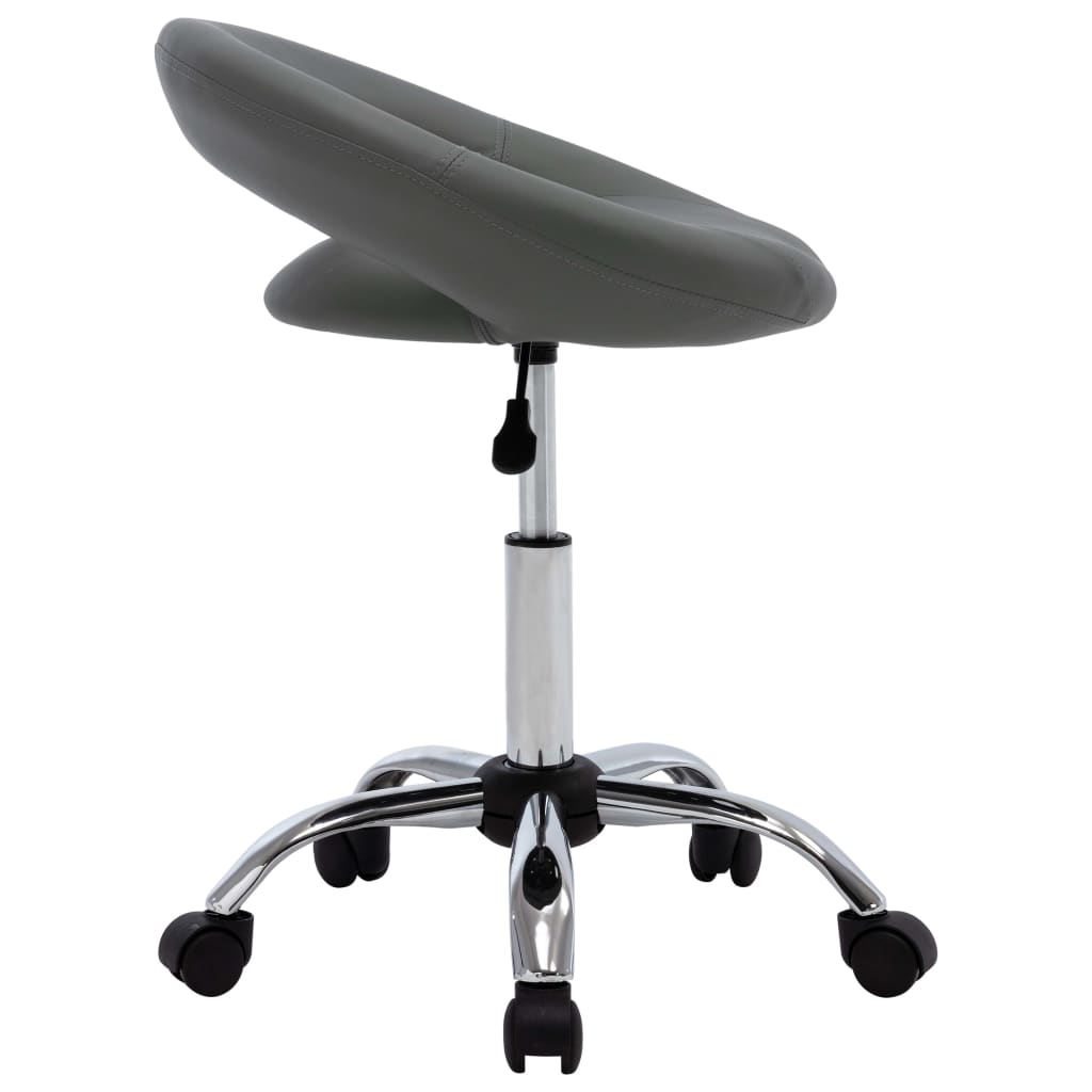 Silla De Comedor Giratoria De Cuero Sintética