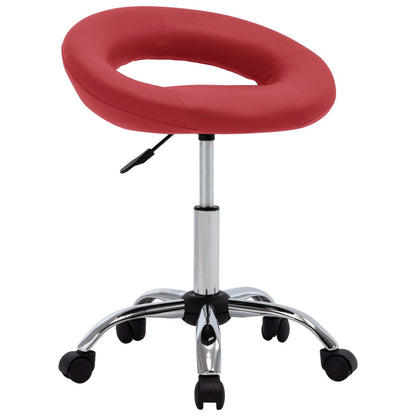 Silla De Comedor Giratoria De Cuero Sintética