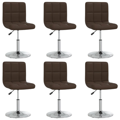 Sillas De Comedor 4 Unidades Cuero Sintético