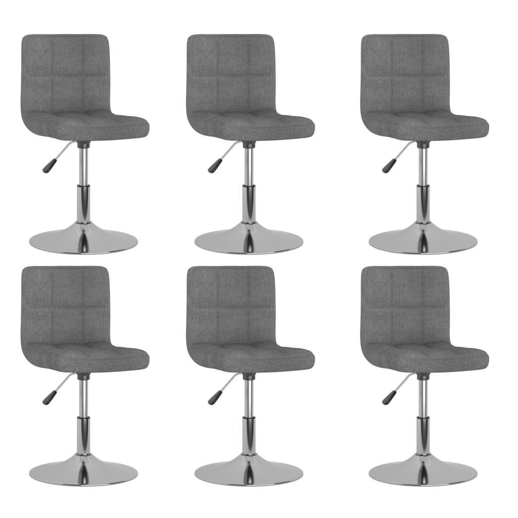 Silla De Comedor Giratoria Tela