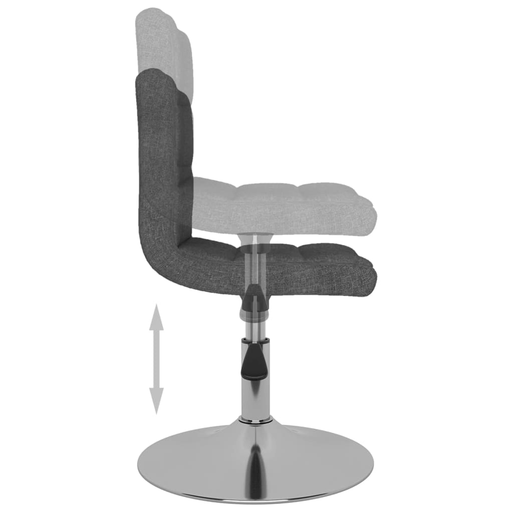 Silla De Comedor Giratoria Tela