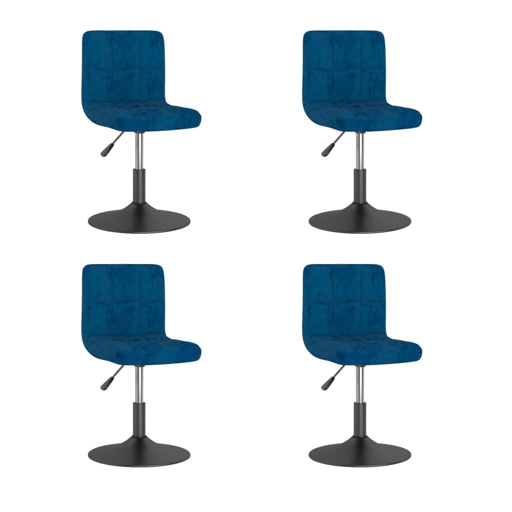 Silla De Comedor Giratoria De Terciopelo