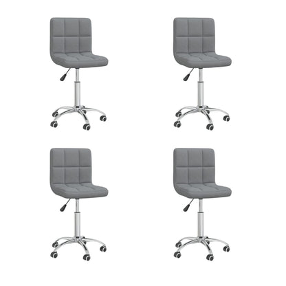 Silla De Comedor Giratoria Tela