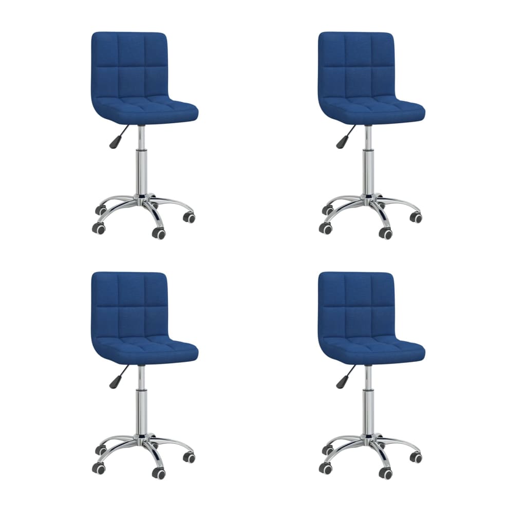 Silla De Comedor Giratoria Tela