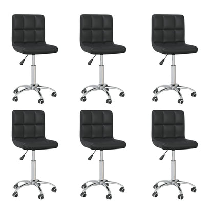 Silla De Comedor Giratoria Cuero Sintético