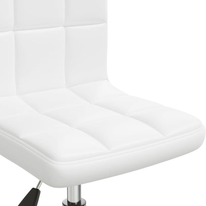 Silla De Comedor Giratoria Cuero Sintético