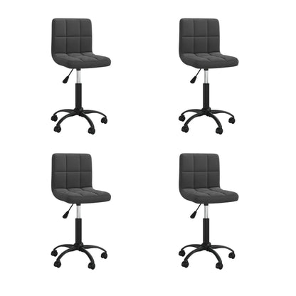 Silla De Comedor Giratoria De Terciopelo