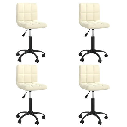 Silla De Comedor Giratoria De Terciopelo