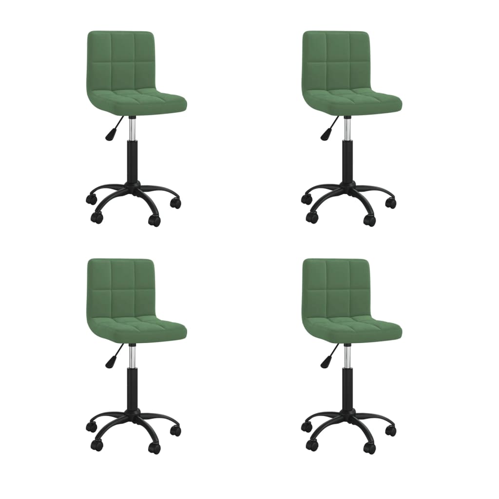 Silla De Comedor Giratoria De Terciopelo