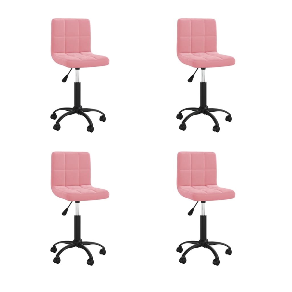 Silla De Comedor Giratoria De Terciopelo