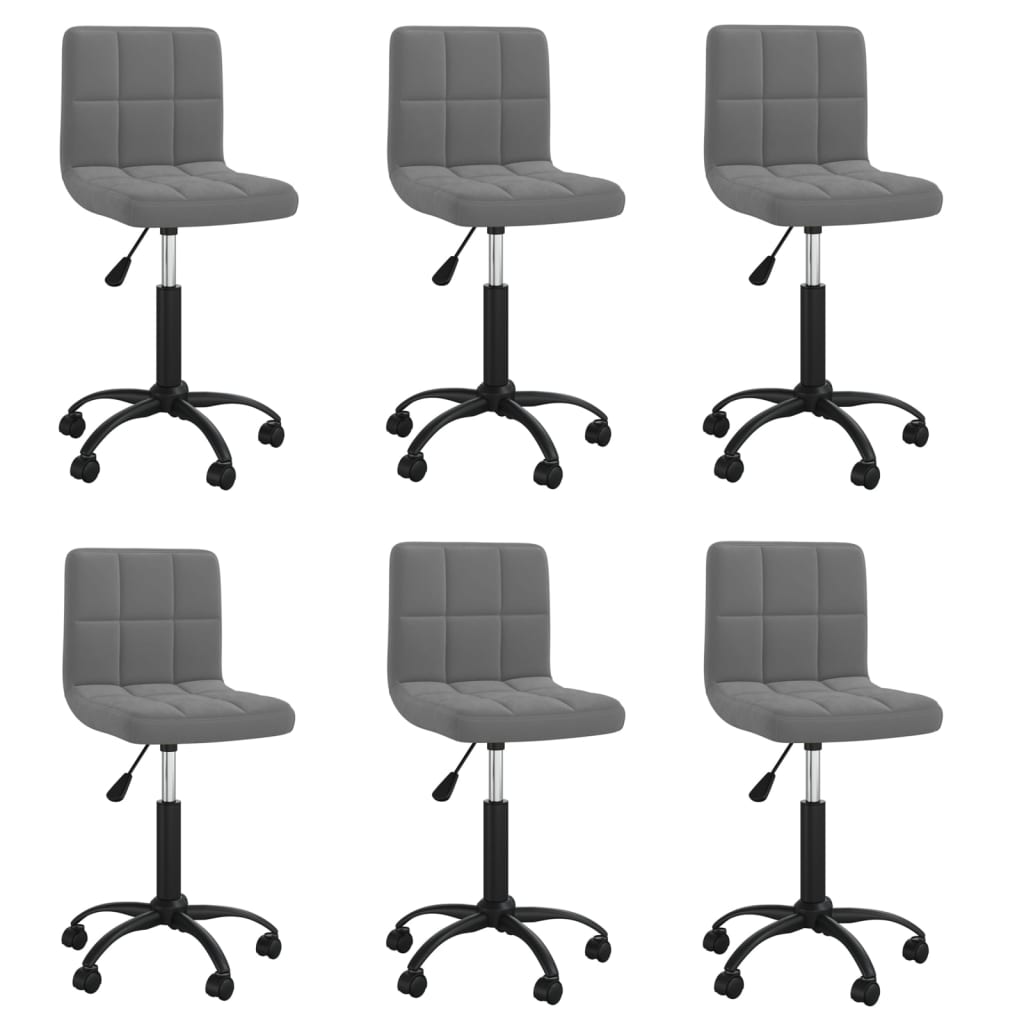 Silla De Comedor Giratoria De Terciopelo
