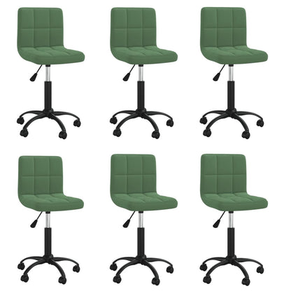 Silla De Comedor Giratoria De Terciopelo