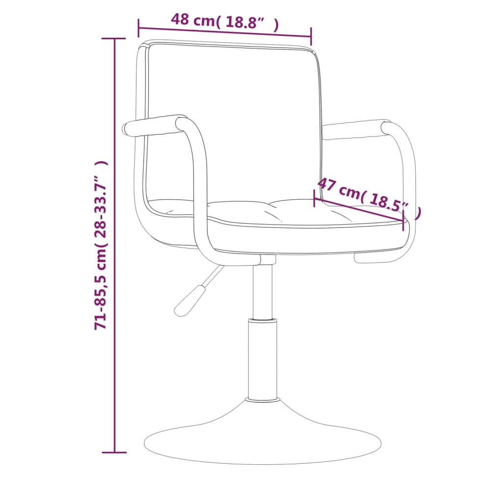 Silla De Comedor De Terciopelo