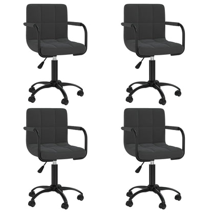 Sillas De Comedor Giratorias 2 Uds De Terciopelo
