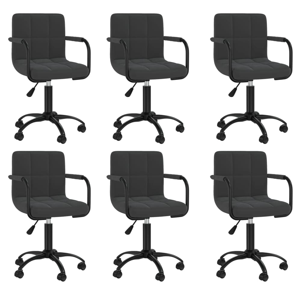 Sillas De Comedor Giratorias 2 Uds De Terciopelo