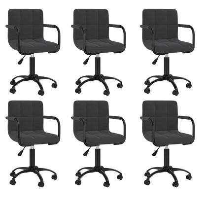 Sillas De Comedor Giratorias 2 Uds De Terciopelo