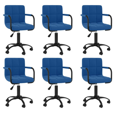 Sillas De Comedor Giratorias 2 Uds De Terciopelo
