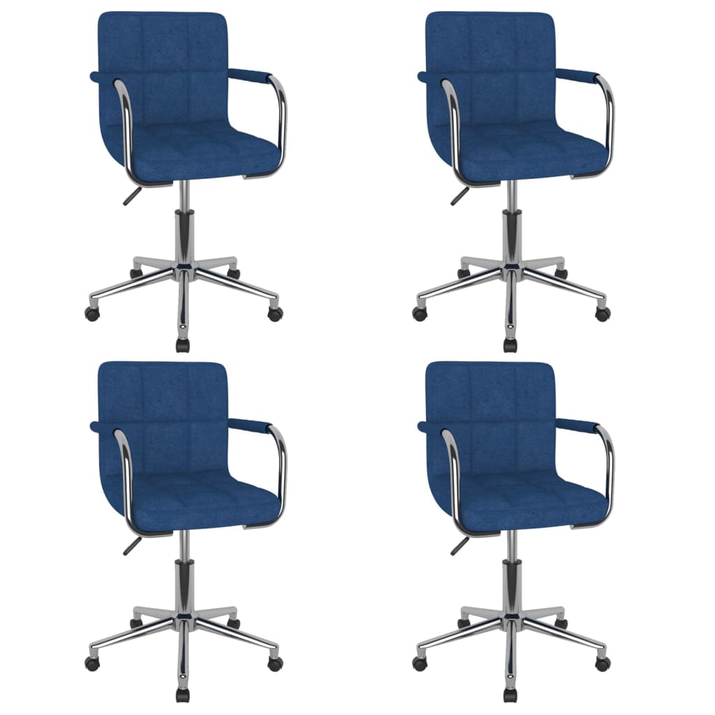 Silla De Comedor Giratoria Tela