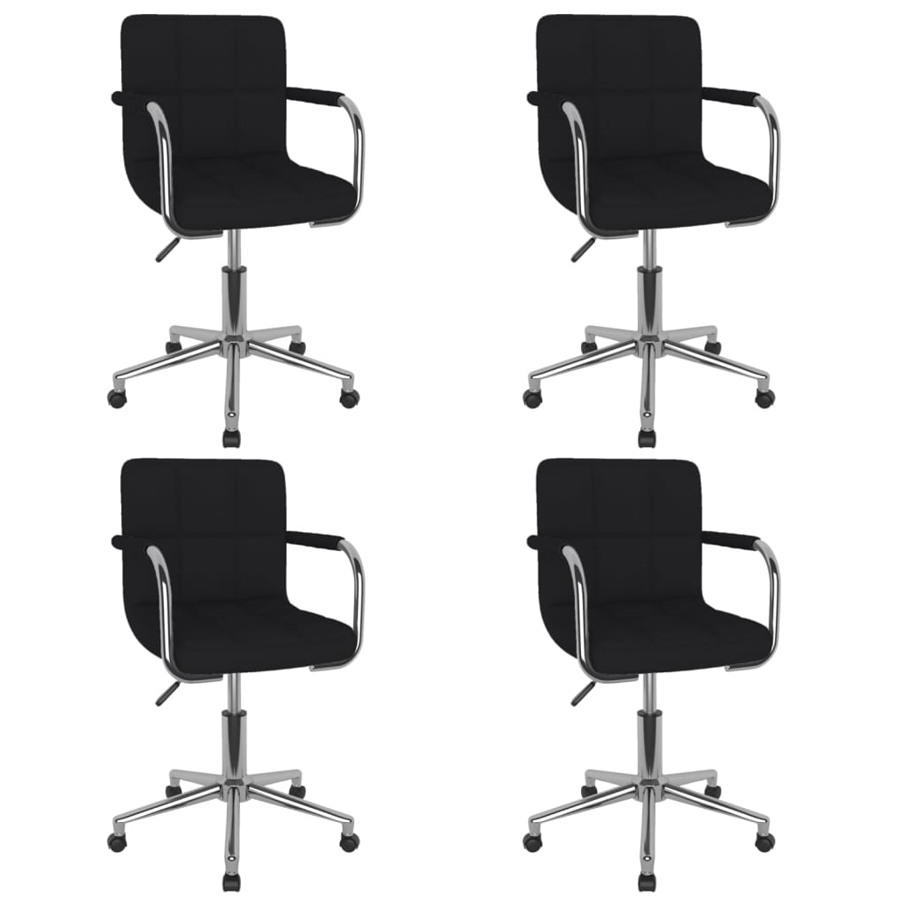 Silla De Comedor Giratoria Tela