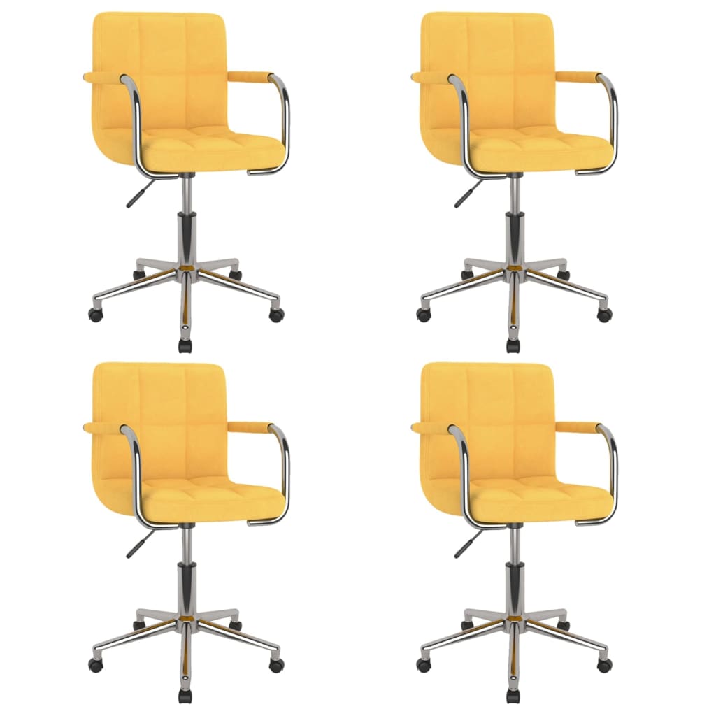 Silla De Comedor Giratoria Tela