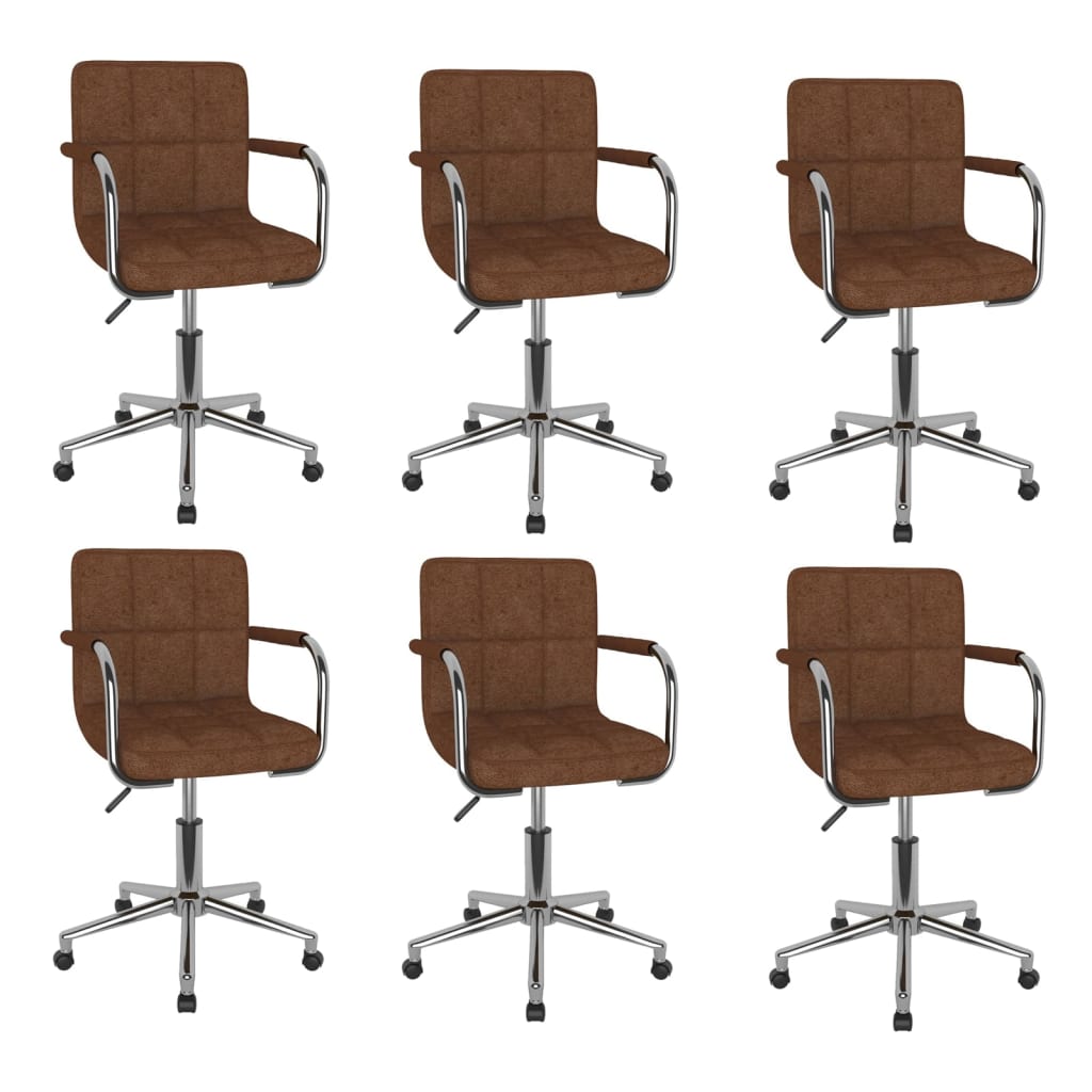 Silla De Comedor Giratoria Tela
