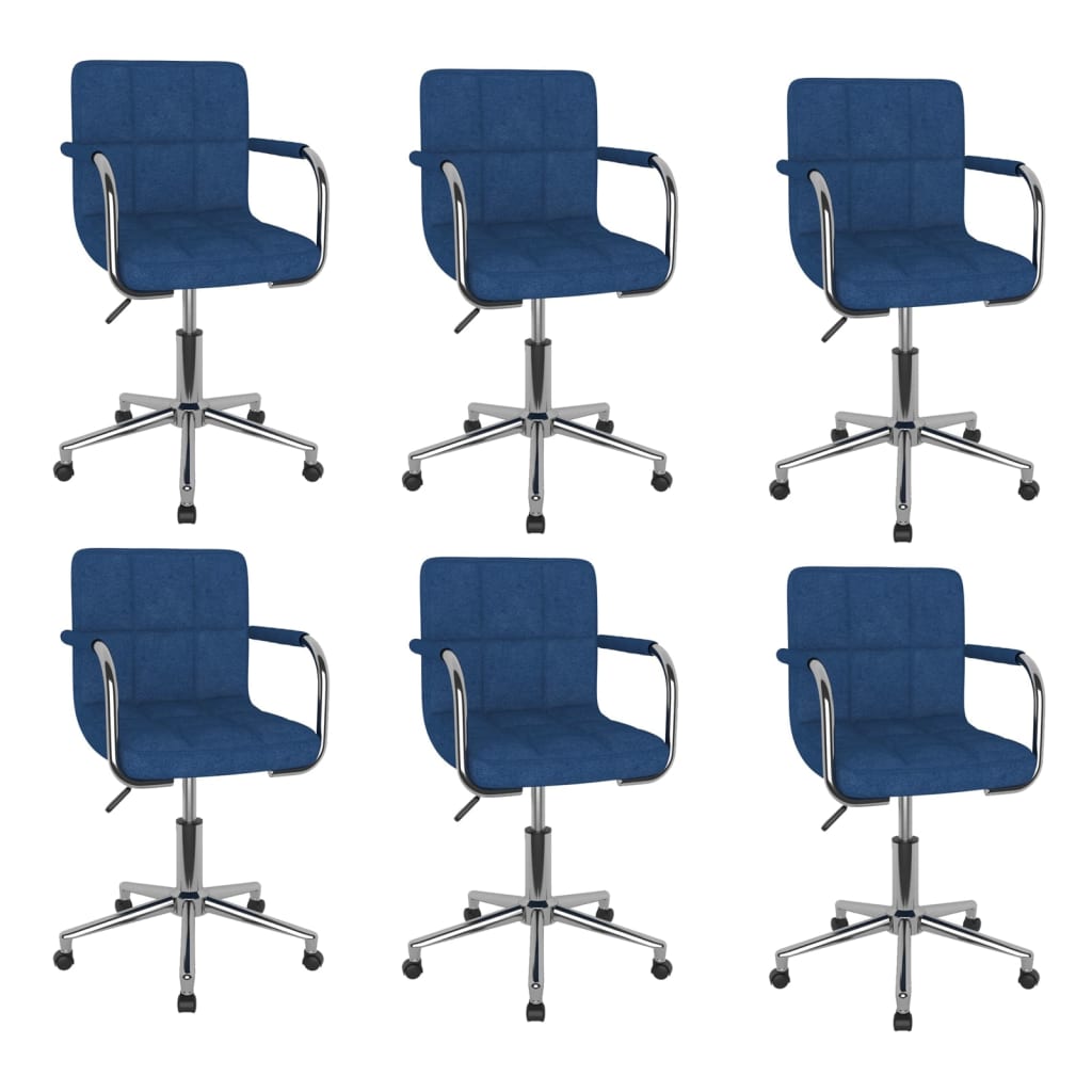 Silla De Comedor Giratoria Tela