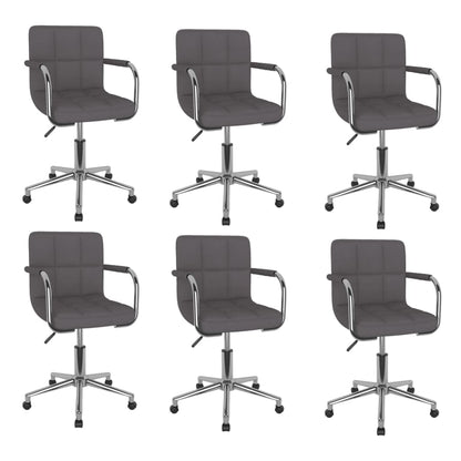 Silla De Comedor Giratoria Tela