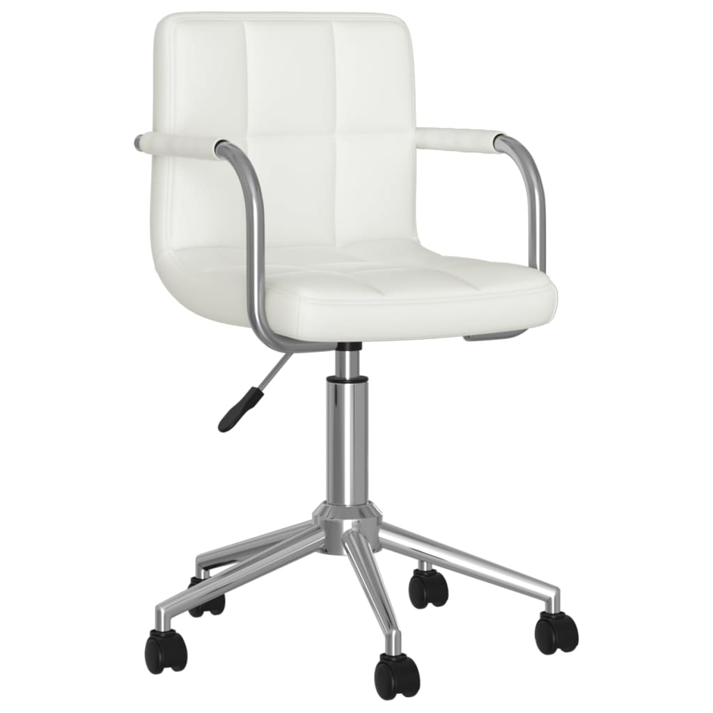 Silla De Comedor Giratoria Cuero Sintético