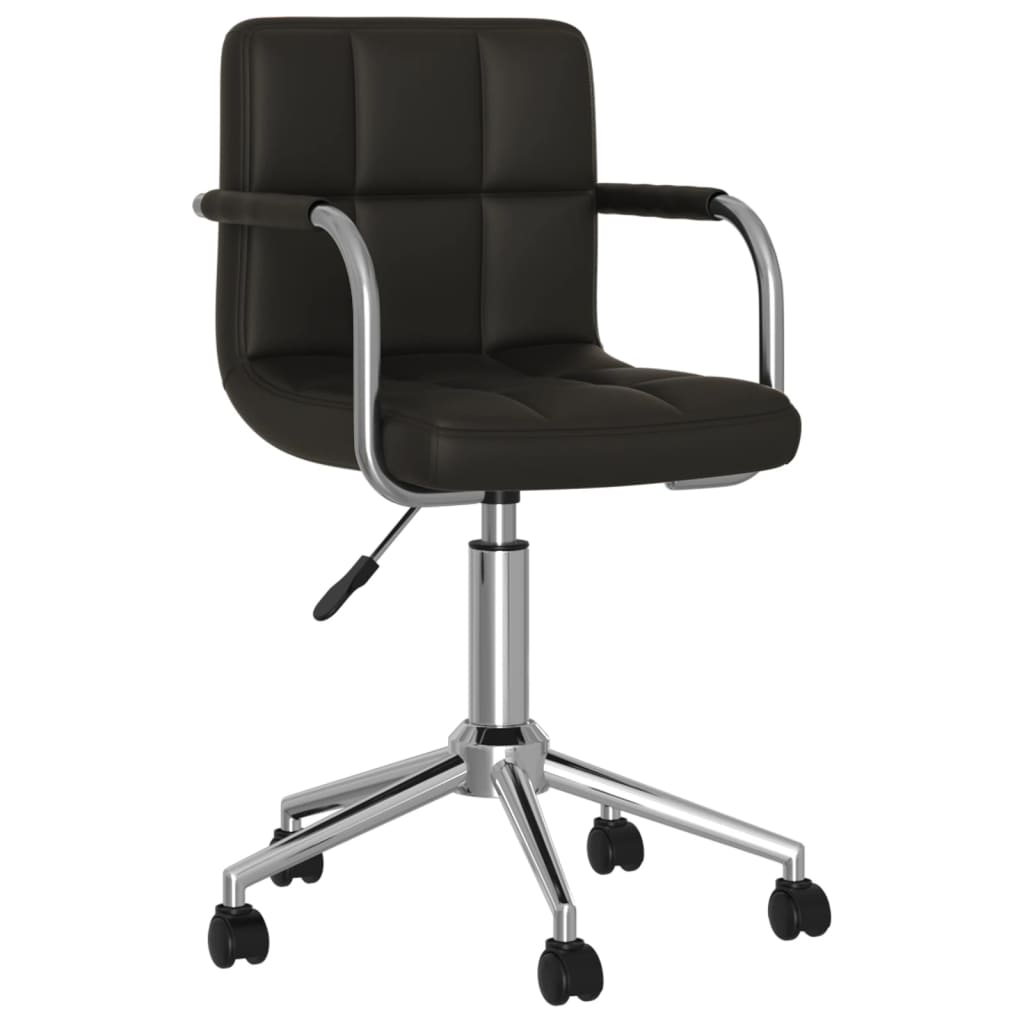 Silla De Comedor Giratoria Cuero Sintético