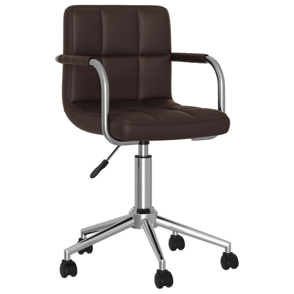Silla De Comedor Giratoria Cuero Sintético