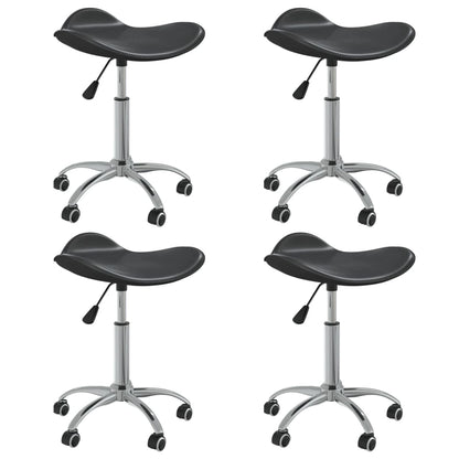 Silla De Comedor Giratoria Cuero Sintético