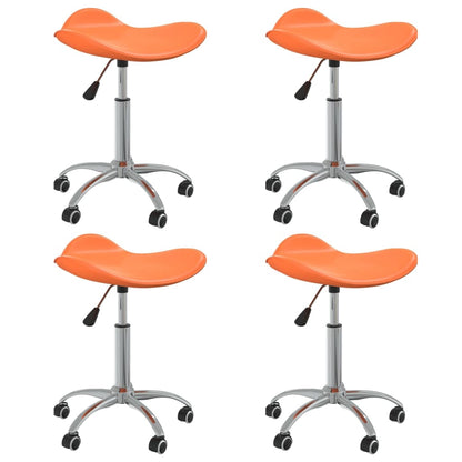 Silla De Comedor Giratoria Cuero Sintético