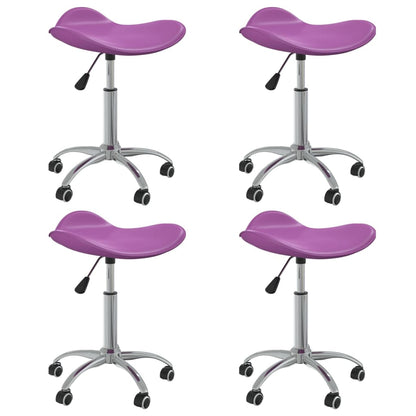 Silla De Comedor Giratoria Cuero Sintético