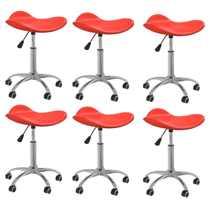 Silla De Comedor Giratoria Cuero Sintético