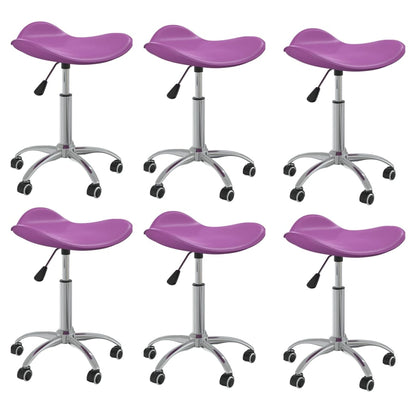 Silla De Comedor Giratoria Cuero Sintético
