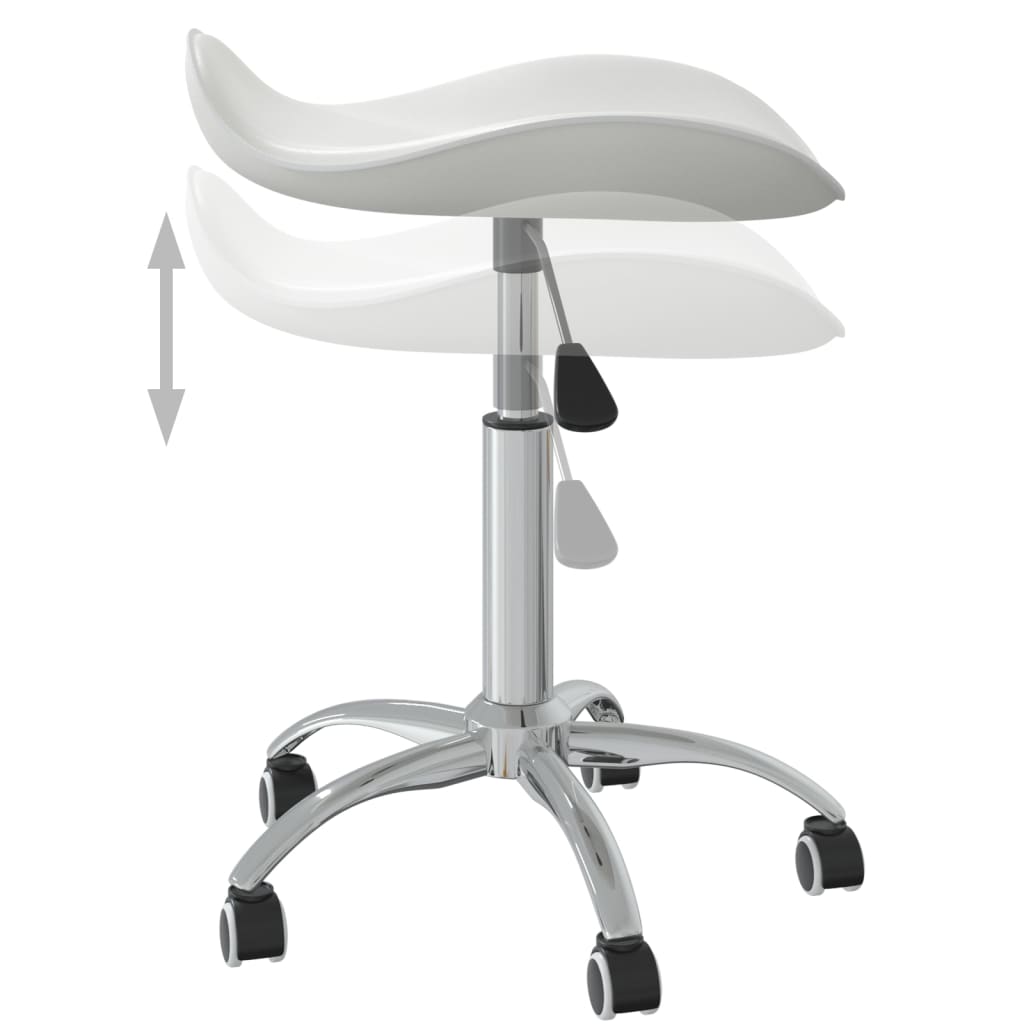 Silla De Comedor Giratoria Cuero Sintético