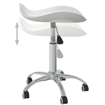 Silla De Comedor Giratoria Cuero Sintético